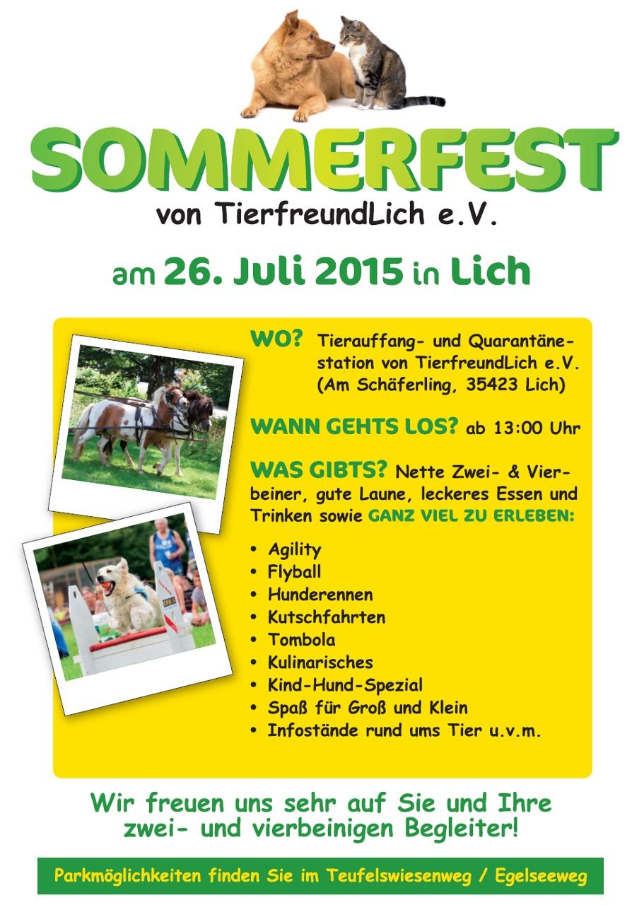 SommerfestTierfreundLich